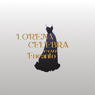 Logo for Lorena Celebra con Encanto graphic design logo