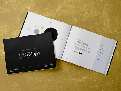 Tattoo Studio Brand Presentation black and gold brand identity branding color palette design edgy graphic design luxury brand mockup tattoo studio typography