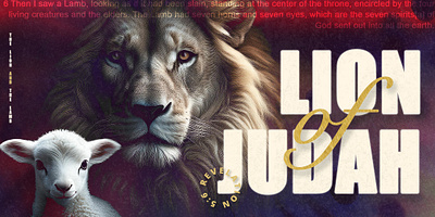 Sermon Series of the Week "Lion of Judah" ✨ church graphics church marketing illustration logo photoshop sermon series