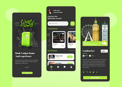 Tourist Mobile App Design app app design branding design design inspiration figma mobile mobile design portfolio portfolio projects project project inspiration tour toursit ui ux ux ui ux ui design web design website