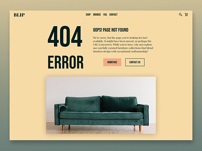 DailyUI #006: 404 ERROR Page 404 branding dailyui design openforwork ui ux web design