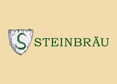 Steinbräu (Штайнброй) Beer & more branding emblem graphic design hand drawn handdrawing logo logo design packaging