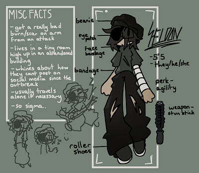 sheldon apocalypse au ref