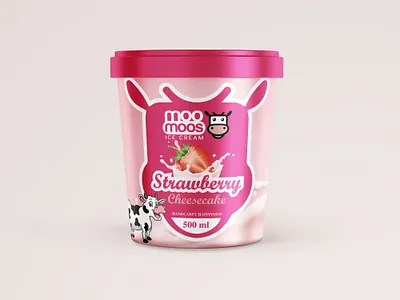 ICE CREAM PRODUCT PACKAGING LABEL DESIGN bradn cream design graphic design ice ice cream label labels packaging product