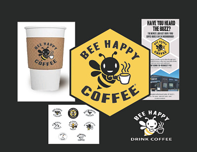 Drive-thru Coffee house Brand/ logo design branding graphic design logo