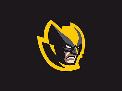 Wolverine branding design esport graphic design illustration logo marvel mascot sport sport logo team wolve wolverine