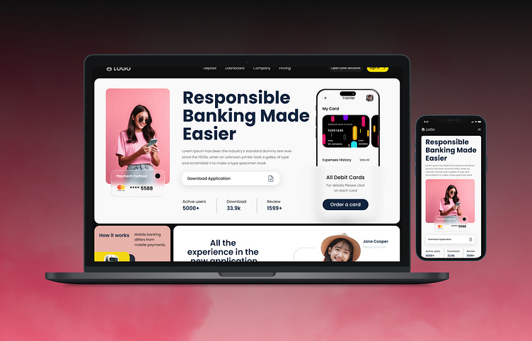 Banking Made Ui/Ux design by Islam Shawon on Dribbble