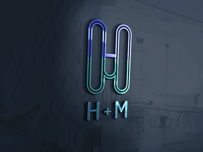 HM LOGO branding graphic design illustrator logo logodesign