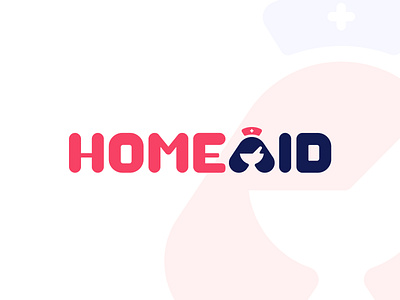 HomeAid logo & Branding Design bold logo brand design brand identity branding branding design design graphic design letter mark logo logo concept logo design logo mark logo type minimal nursing nursing branding nursing icon nursing logo redesign visual design