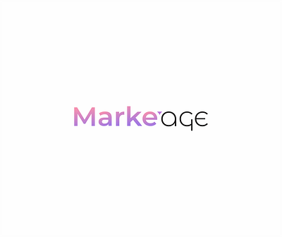 Markeage logo branding design graphic design illustrator logo vector