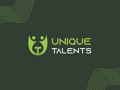 Unique Talents Company Brand Logo business talent logo