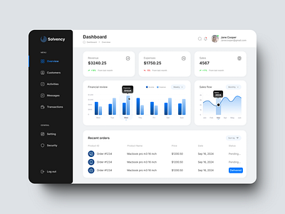 🎨 Dashboard UI/UX Design 💻 concept dashboard design ui ui concept web ux