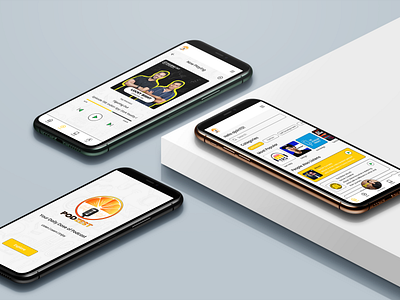 🎨 PodZest Mobile App Mockup 🎨 adobeillustrator appdesign branding creativedesign designcommunity designinspiration digitalproductdesign dribbble figma graphic design hireme logo mobiledesign podcastapp ui ui designer uiux ux uxdesign