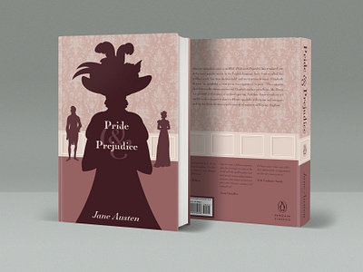 Pride and Prejudice Book Cover 2d design book cover design digital illustration graphic design illustration typography