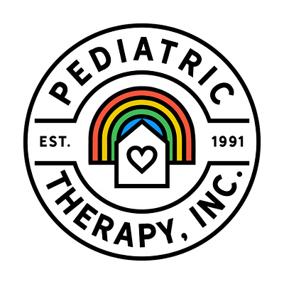 Pediatric Therapy, Inc. branding design graphic design illustration logo typography vector