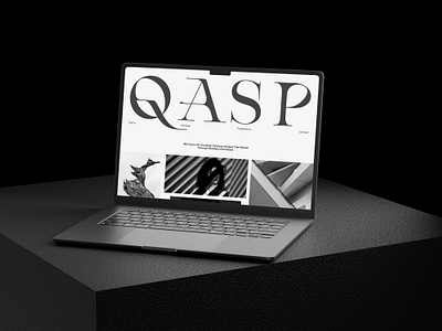 QASP – Photography Studio – Web Design and Brand Design blackandwhite branding concept design figma graphic design interface minimalism minimalistic minimalistic brand minimalistic design photography ui ui design uiux webdesign webs website website design