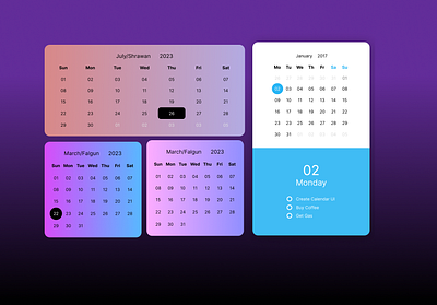 Calendar ui