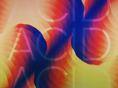 another experimental session in AE after effects animation blending colors motion typography