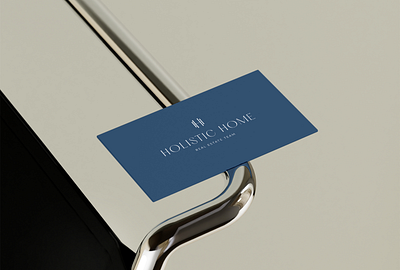 Minimal Business Card Design for Luxury Real Estate Team brand mark branding business card design classic branding classic logo design collateral design graphic design holistic brand identity holistic logo design logo design minimal branding typography