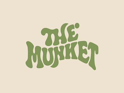 Logo Type Band The Munket 80s band band logo band merchandise branding customlettering graphic design groovy handlettering lettering logo logo band logotype music music logo musician logo the munket typography vintagedesign visual band