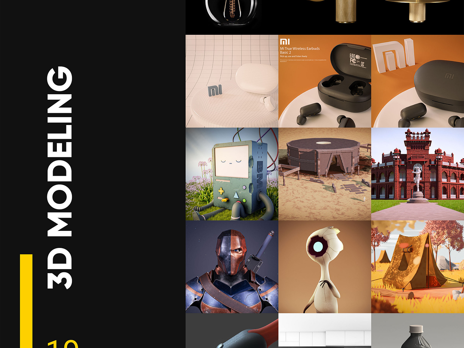 3D Product Modeling / Rendering by Hamza Malik on Dribbble