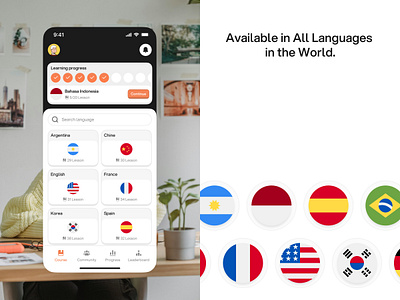 Ajhèr - Learning Language Mobile App course e course e learning education english language language app language training learn learning learning app learning language lesson mobile online course online learning training