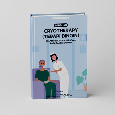 Illustration Assets for Cryotheraphy Guide Book assets book graphic design illustration