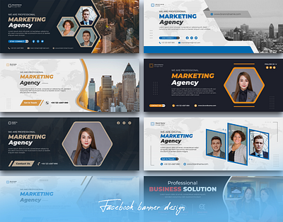 Digital Marketing Facebook / Web Banner Template Design banner design digital marketing facebook banner facebook post graphic design post design social media design social media post template design visual design visual identity web banner