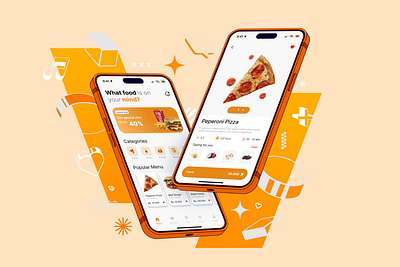 Food Application UI food food app food app ui food application ui user interface