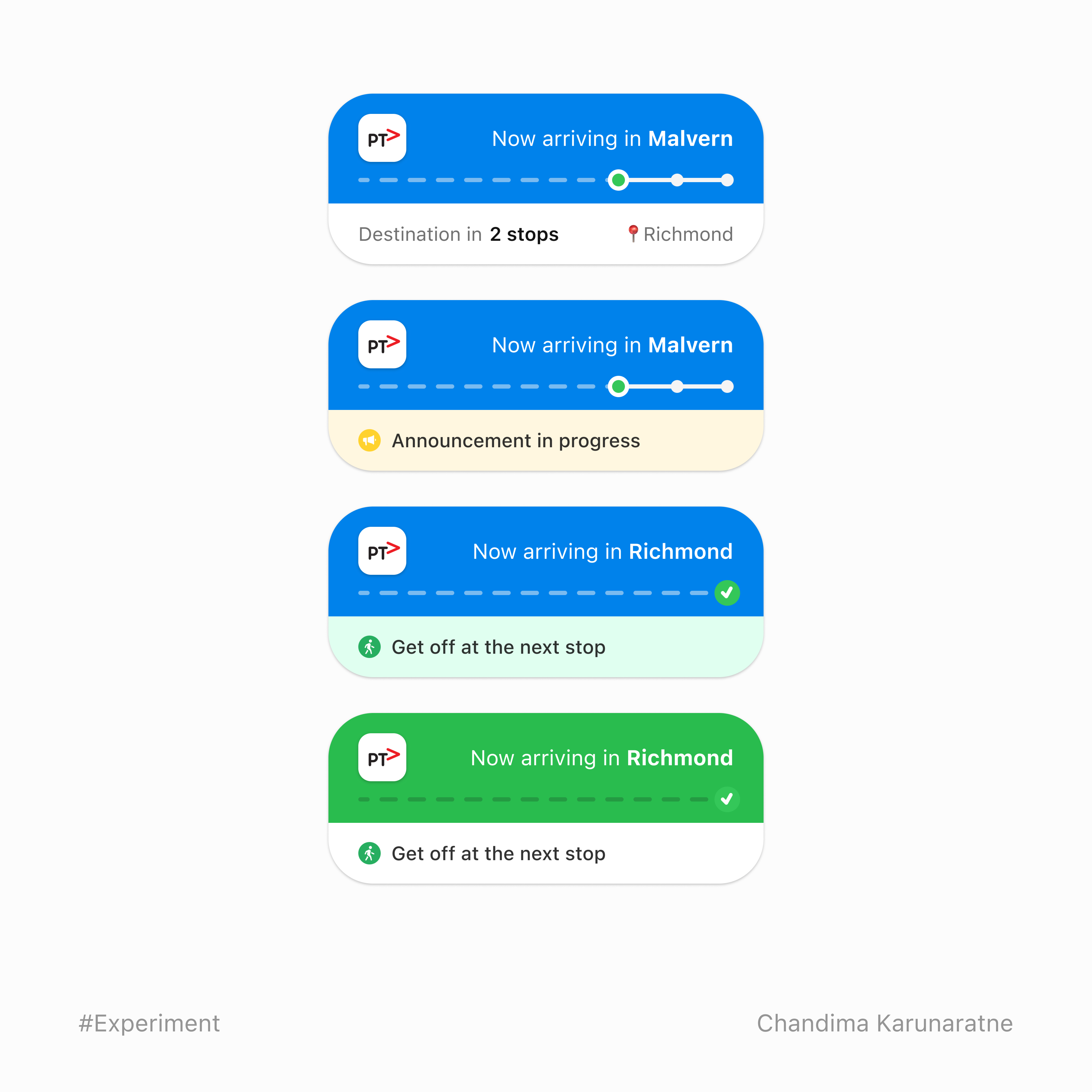 Melbourne public transport live activity variations app design australia ios iphone app live activity melbourne ui ux