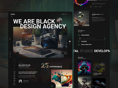 We design agency template 3d agency animation branding business company corporate creative design graphic design illustration logo motion graphics ui web webdesign