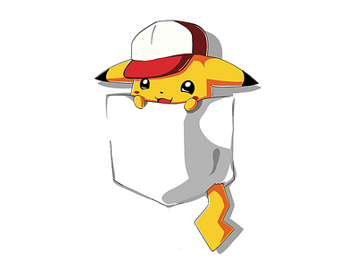 Pocket Pokémon anime cartoon clothing design graphic design illustration japanese logo merchandise pikachu pocket pokémon retro streetwear tshirt design