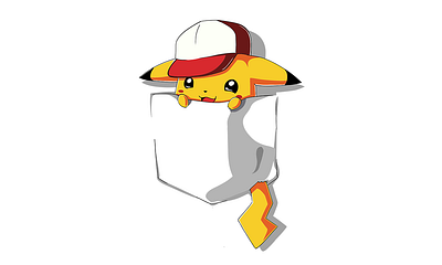 Pocket Pokémon anime cartoon clothing design graphic design illustration japanese logo merchandise pikachu pocket pokémon retro streetwear tshirt design