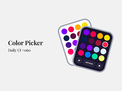 Color Picker - Daily UI #060 color color picker daily ui element ui figma modal picker ui ui design uiux uiux design