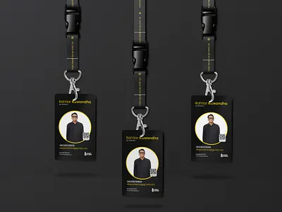 ID Card Production branding design id card poster