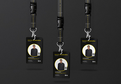 ID Card Production branding design id card poster