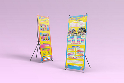 X Banner Production For Events branding design poster print printing