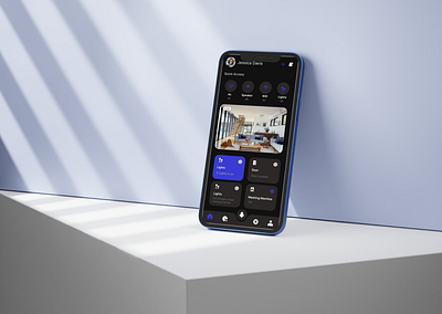 Smart Home Management App UI Design design illustration mobile app mobile application smart home app smart home management app ui ui design ui designer user interface ux design