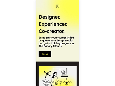 New Designers Training Program Application Site - Mobile application site design design process design thinking join us mobile product design responsive design training program training workshop ui ux