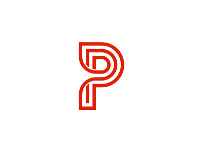 Letter P Logo app branding business digital gaming geometric graphic design letter p logo medical minimal modern real state restaurant social media tech template traveling trendy