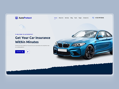 AutoProtect - Design Concept branding design figma figmadesign graphic design illustration logo ui uidesign uiux