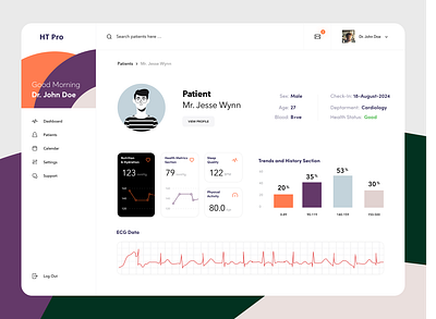 Health-Care-Dashboard branding ui