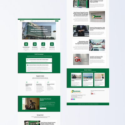 Private Syaria Bank Web UI ui ux web