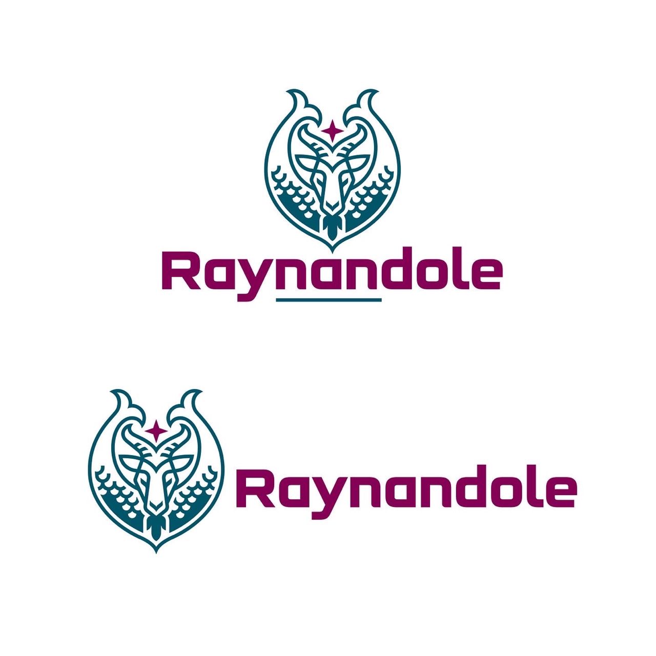 Raynandole Logo Vectorize / Redraw (Linkedin) branding graphic design logo