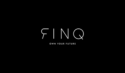 Finq - Fintech mobile application app design graphic design illustration logo typo typography ui vector