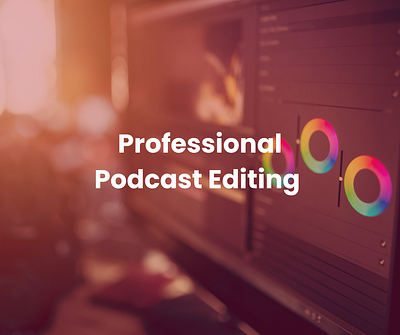 Professional Podcast Editing 3d animation motion graphics