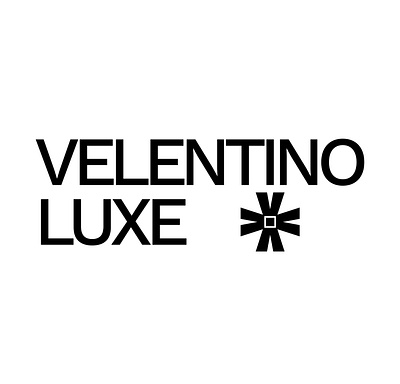 Valentino Luxe branding design graphic design illustration logo typography vector