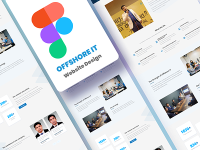 Offshore IT Website Design agency web ui agency website design figma design it company web ui it company website ui offshore offshore it ui ui ux design uiux user exprience user interface user research ux web design web ui website design website ui website ui design