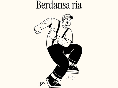 Berdansa Ria adobe drawing animation art cartoon dance dancing design graphic design illustration notion notion illustration