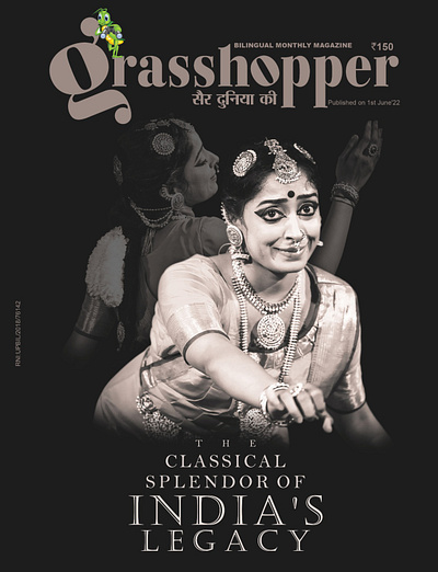 Magazine Cover | Grasshopper Yatra branding graphic design illustration magazine